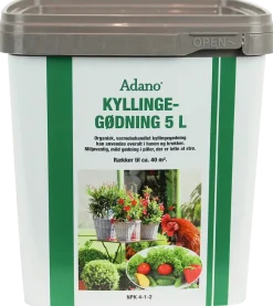 Adano Ekologiskt kycklinggödsel 5 L
