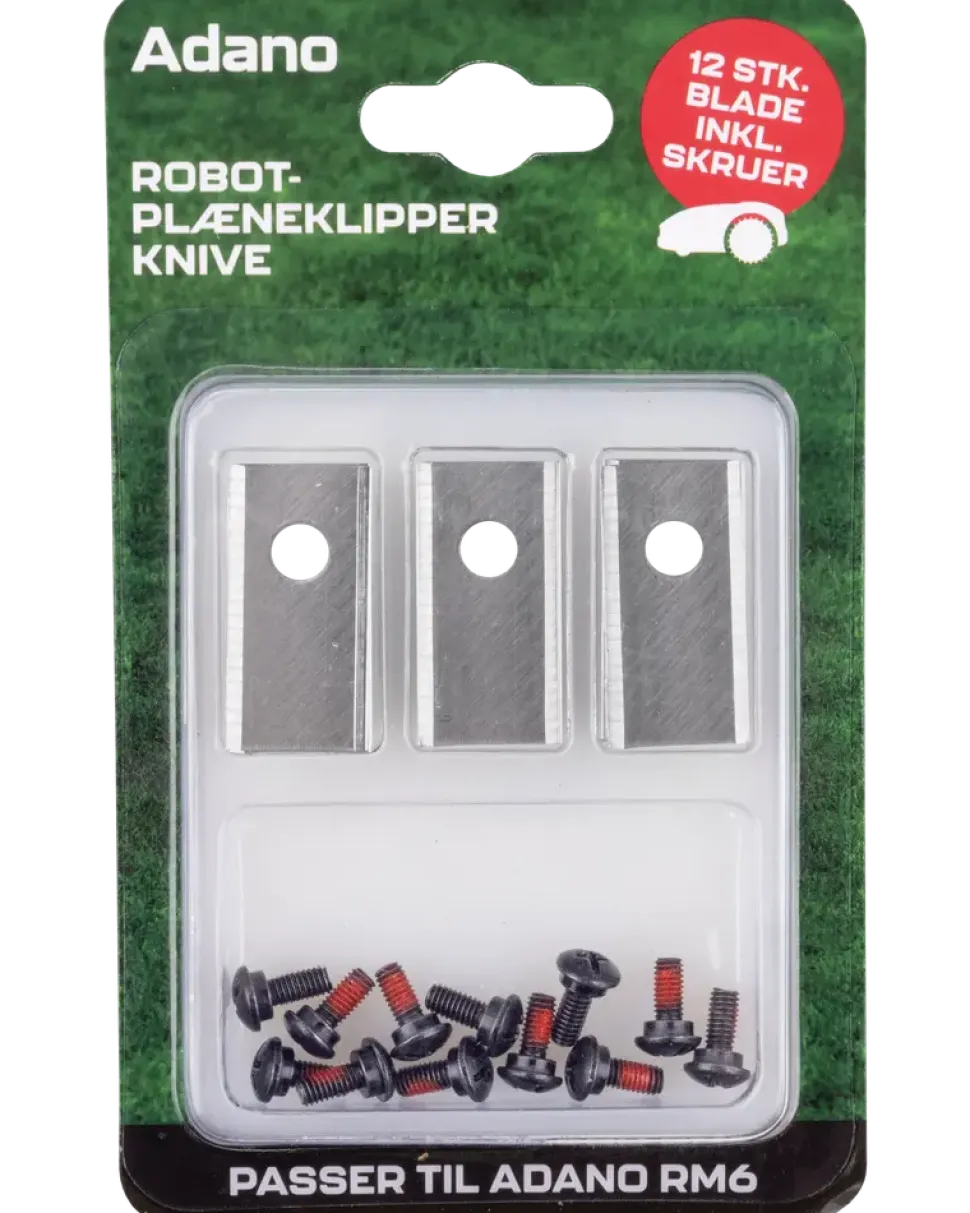 Adano Knivblad 12-pack för robotgräsklippare