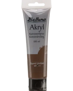 Akrylfärg brun 100 ml