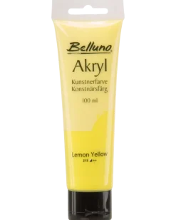 Akrylfärg gul 100 ml