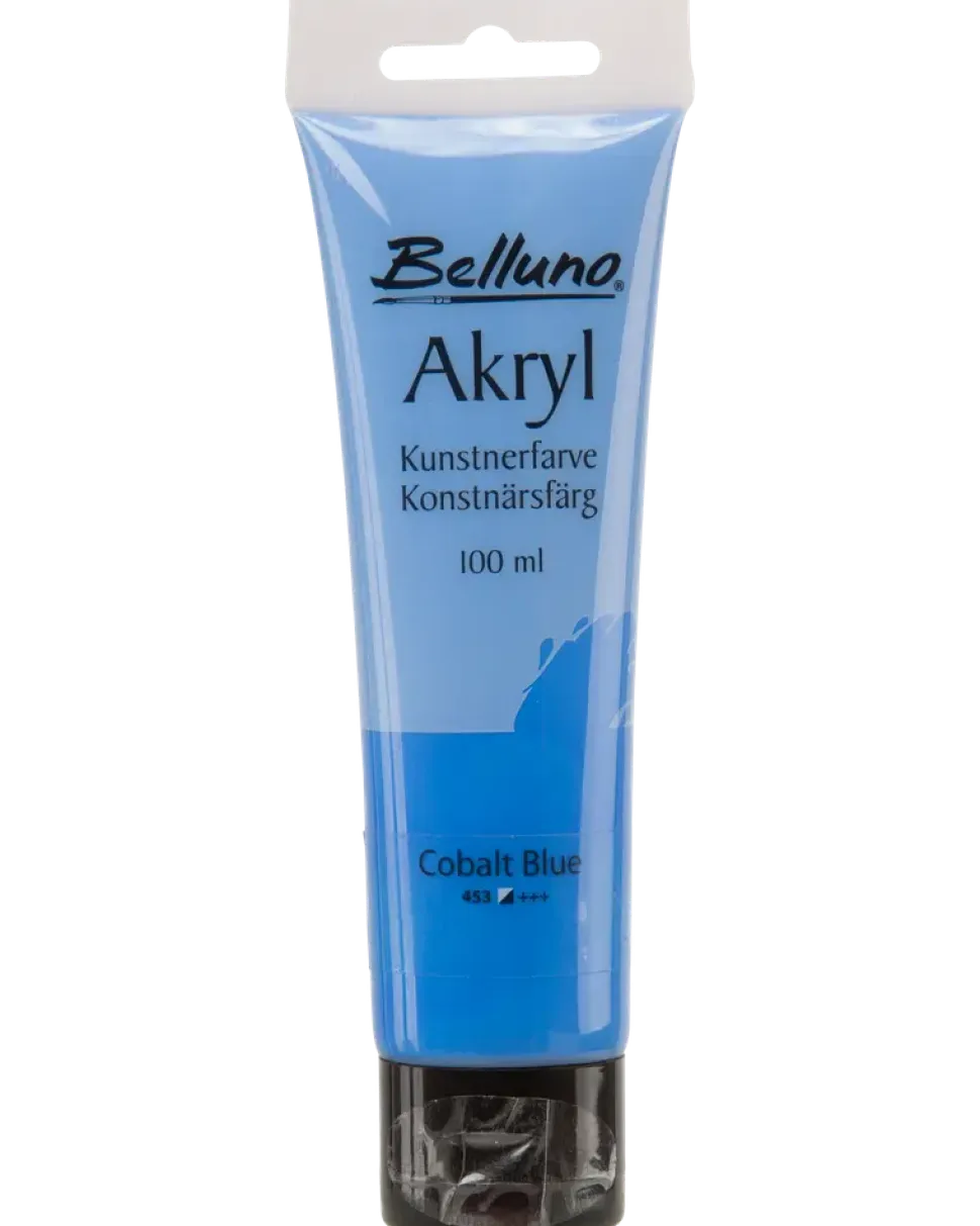 Akrylfärg kobolt blå 100 ml