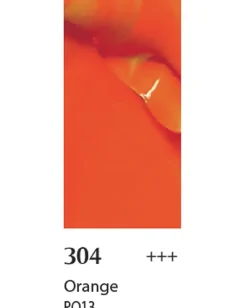 Akrylfärg orange 100 ml