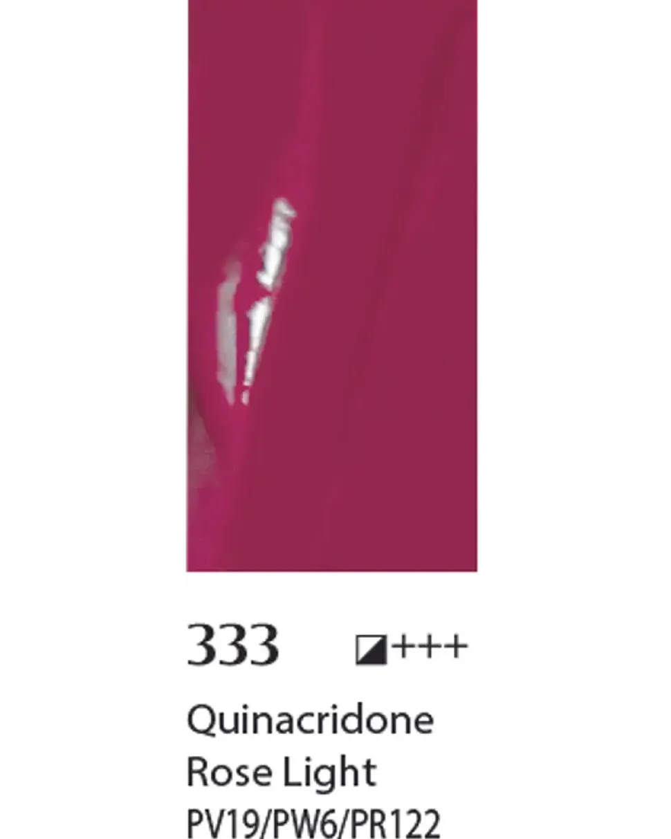 Akrylfärg Quinacridone rose light 100 ml