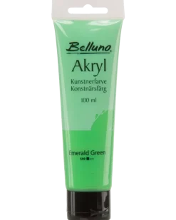Akrylfärg smaragdgrön 100 ml