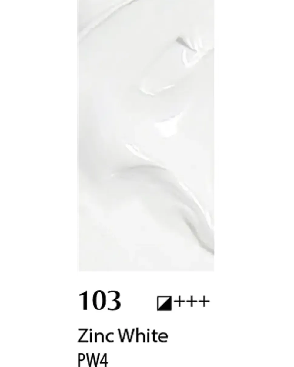 Akrylfärg vit 100 ml