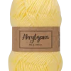 Akrylgarn 50 g ljusgul
