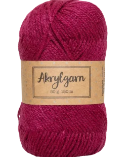 Akrylgarn 50 g rhododendron