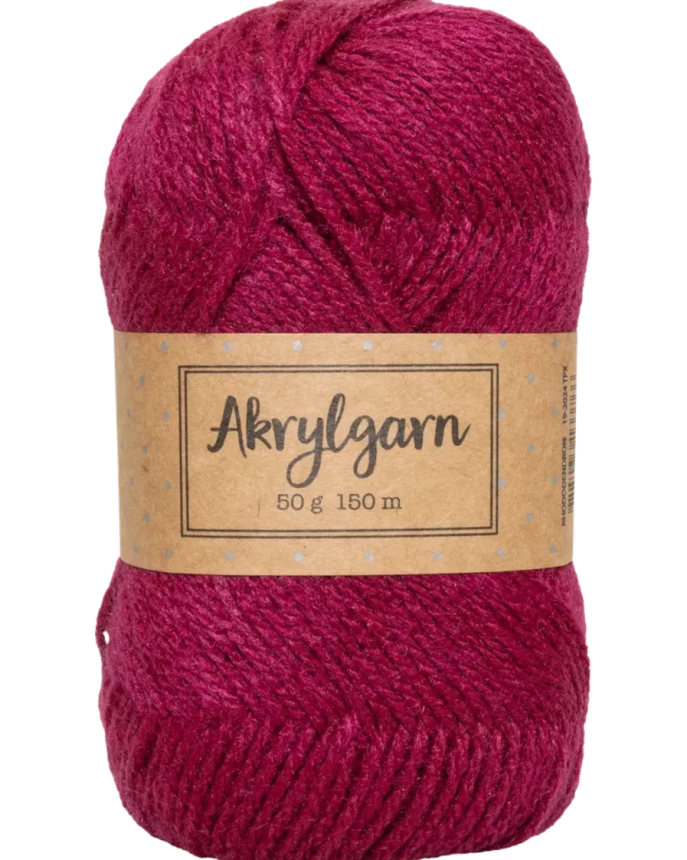 Akrylgarn 50 g rhododendron