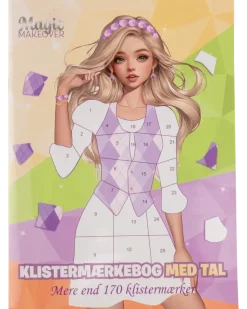 Aktivitetsbok - klistermärken med siffror