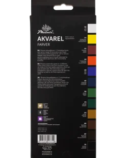 Akvarellfärger - 12 ml