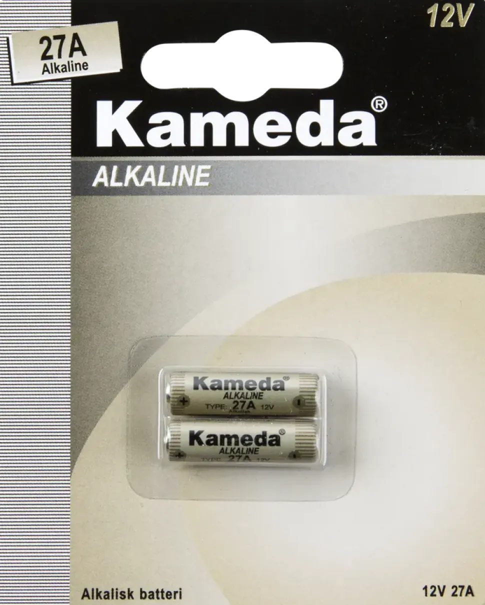 Alkaline 12v 27A 2 st kameda