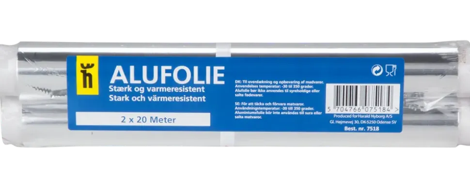 Aluminiumfolie 2-pack