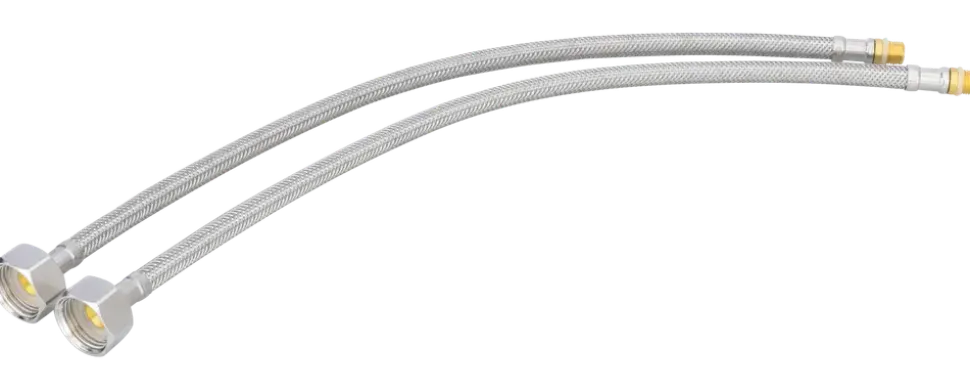 Anslutningsslang ½" 400 mm, 2-pack