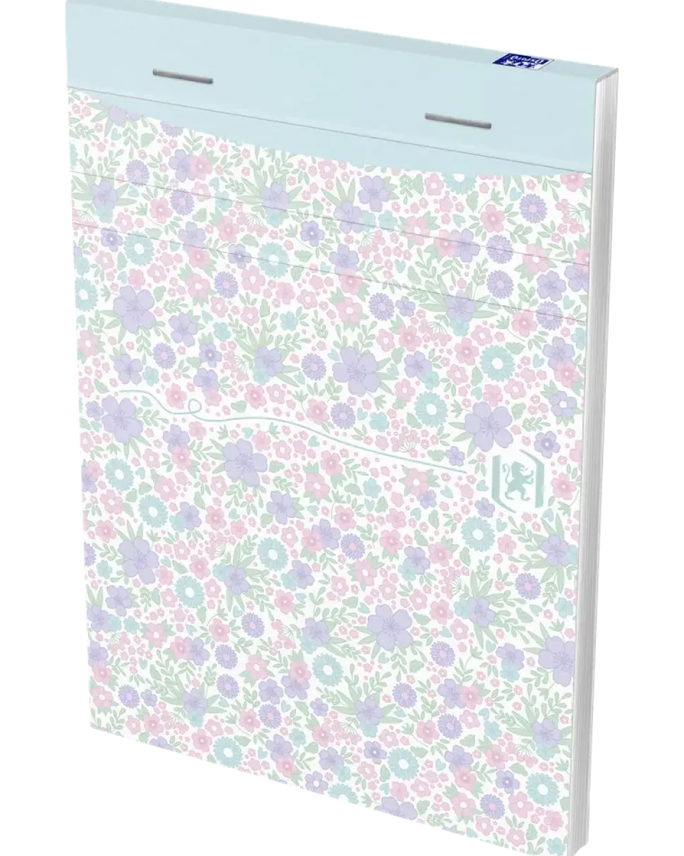 Anteckningsblock Floral A6 linjerat