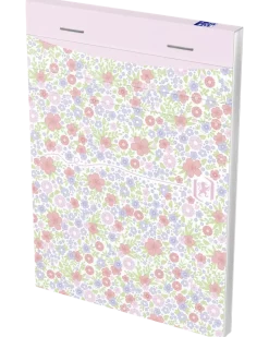 Anteckningsblock Floral A6 linjerat