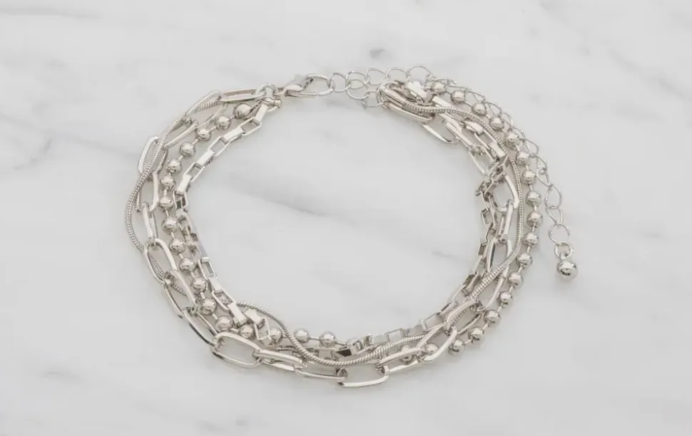 Armband 4-in-1 - silver