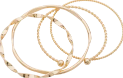 Armband 4 st - guld