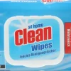 At Home Clean Rengöringsservetter 55-pack