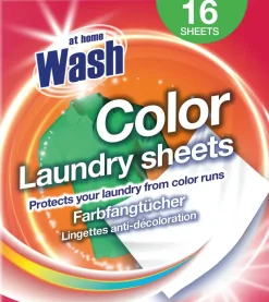 At Home Wash Laundry sheets 16 st - färg