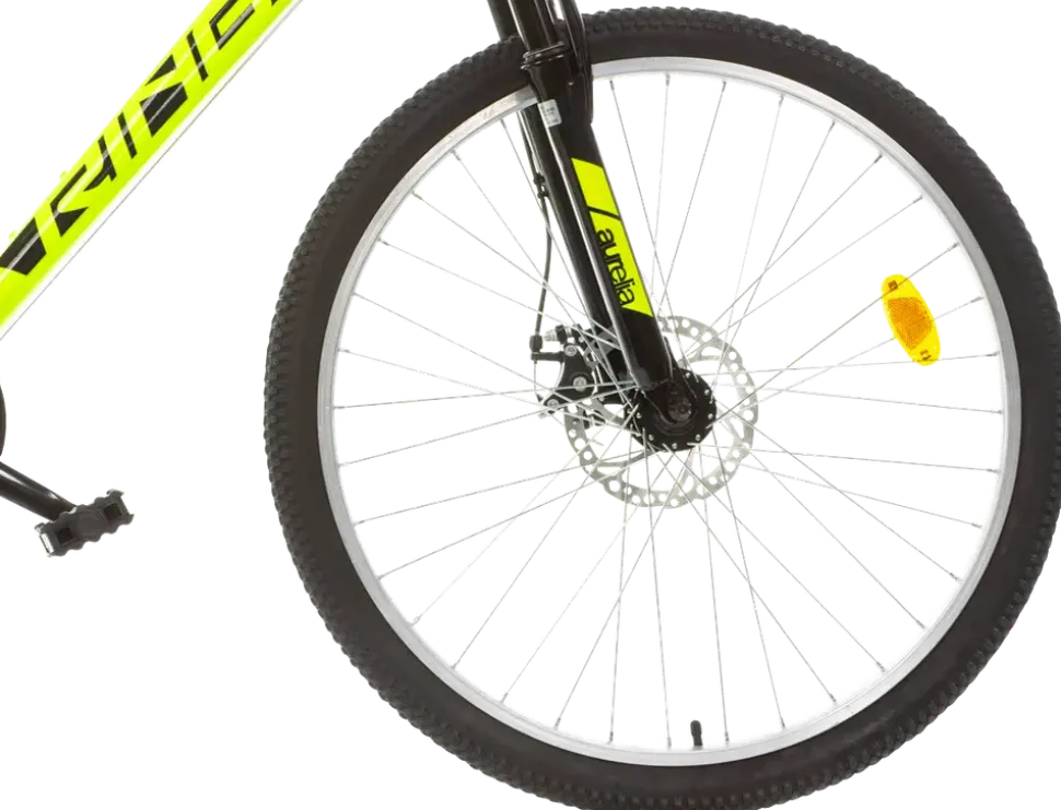 Aurelia 26” cykel med 18 växlar - Neon gul