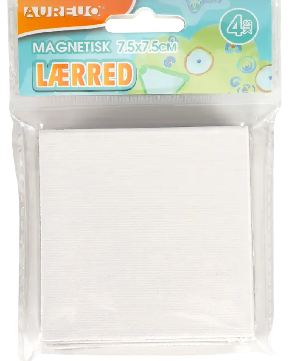 AUREUO Canvas magnetisk fyrkant 4-pack