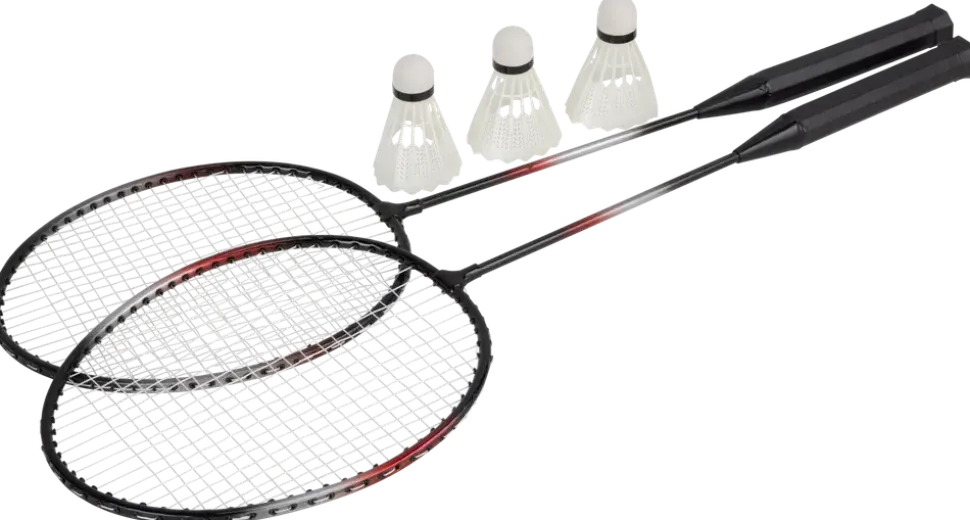 Badmintonset för 2 personer
