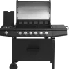 BAKERgrill Gasolgrill 6+1 brännare