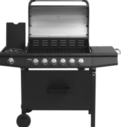 BAKERgrill Gasolgrill 6+1 brännare
