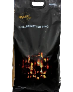 Bakergrill grillbriketter 9 kg