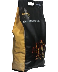 Bakergrill grillbriketter 9 kg