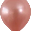 Ballong rose guld 6-pack