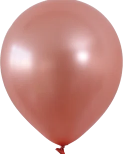 Ballong rose guld 6-pack