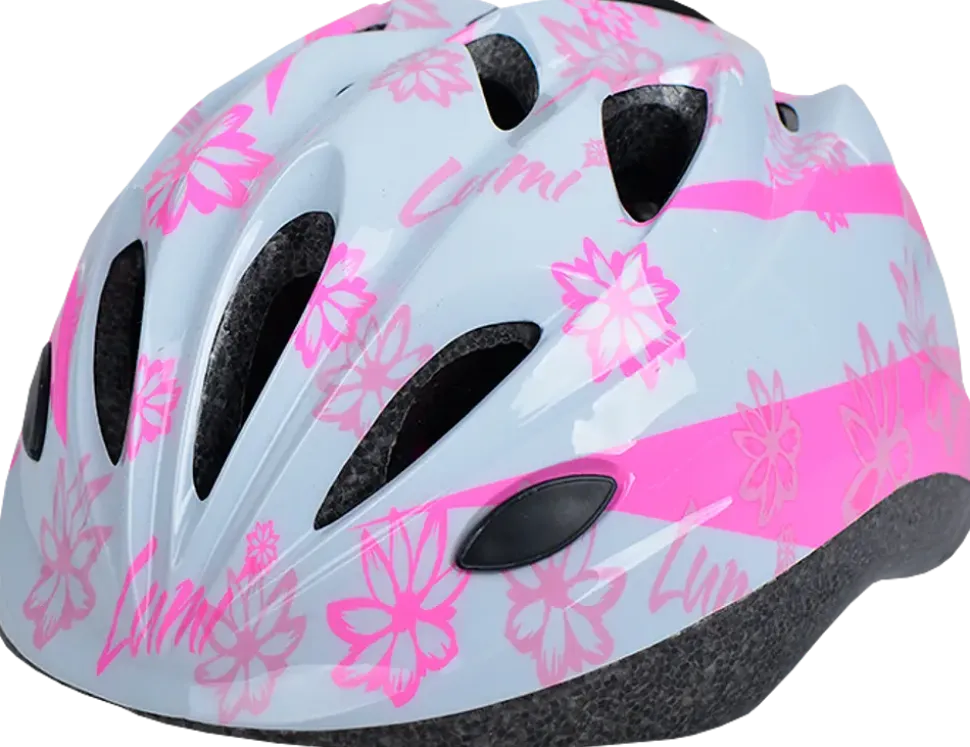 Barncykelhjälm M rosa