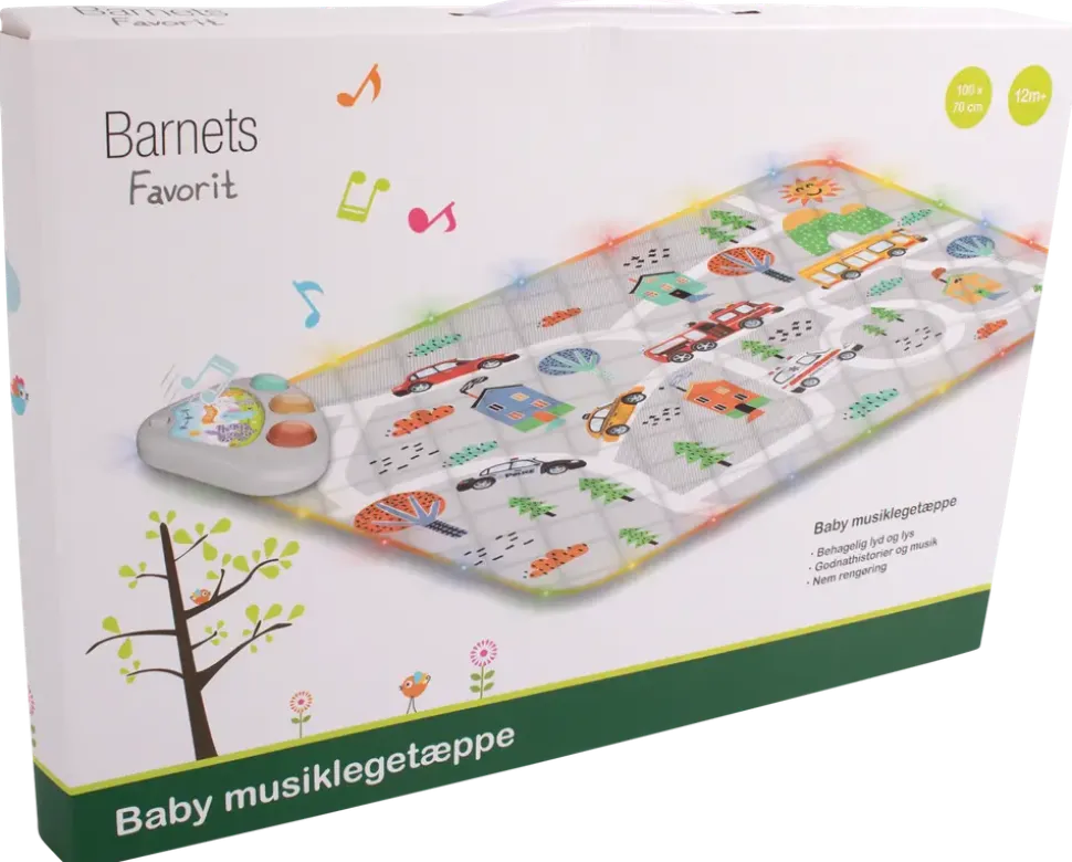 Barnets Favorit lekmatta med musik till baby