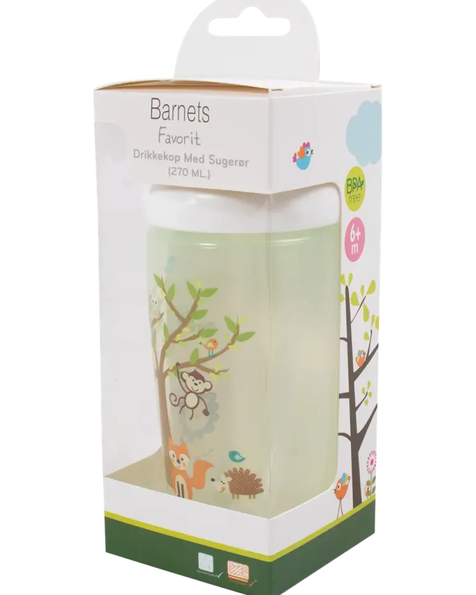 Barnets favoritmugg med sugrör – olika färger