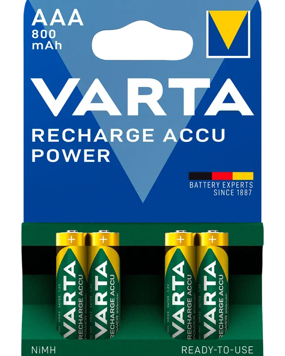 Batteri nihm aaa 800 mah 4 st