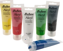 Belluno Akrylfärger 6 x 75 ml