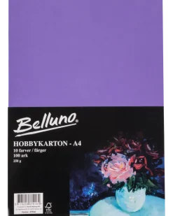Belluno Hobby kartong original 100 ark - 250 g