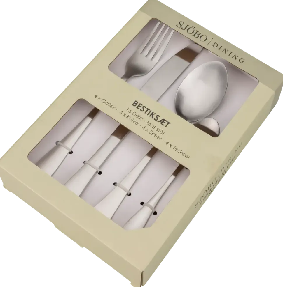 Bestickset 16 delar - matt