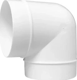 Böjd nippel 90° - Ø100 mm