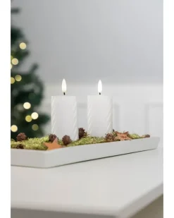 Blockljus led lany 10 cm 2 st