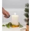 Blockljus led liw 10 cm