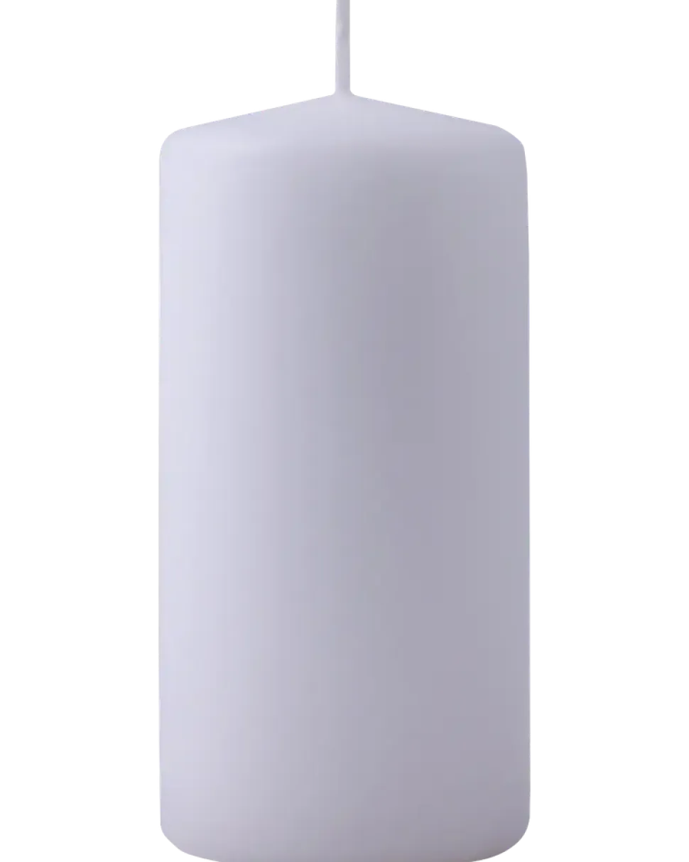 Blockljus Ø5,8 x H12 cm vit