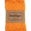 Bomullsgarn 50 g ljus orange