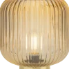 Bordslampa räfflad