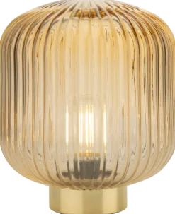 Bordslampa räfflad
