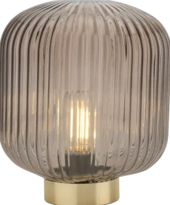 Bordslampa räfflad