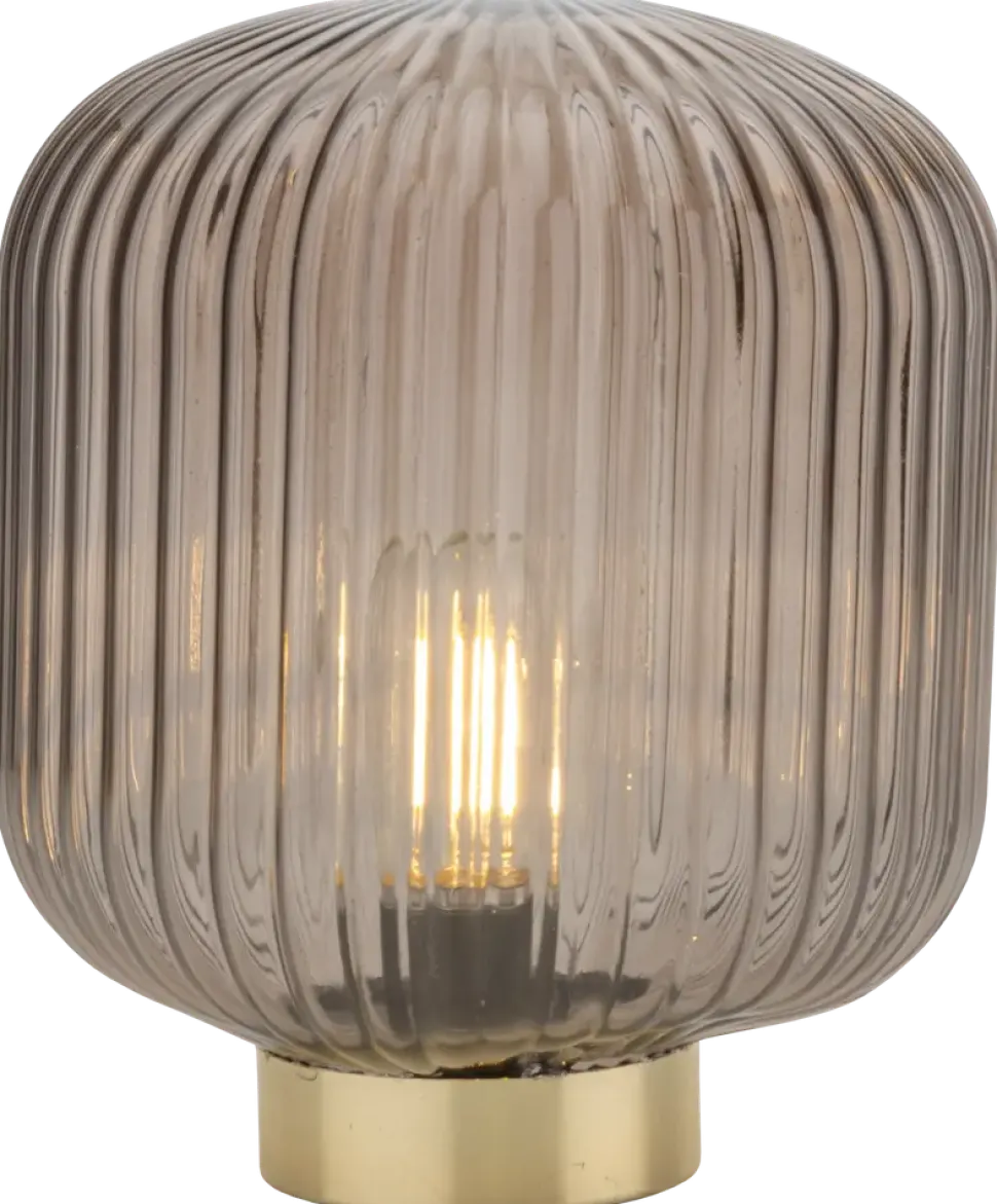 Bordslampa räfflad