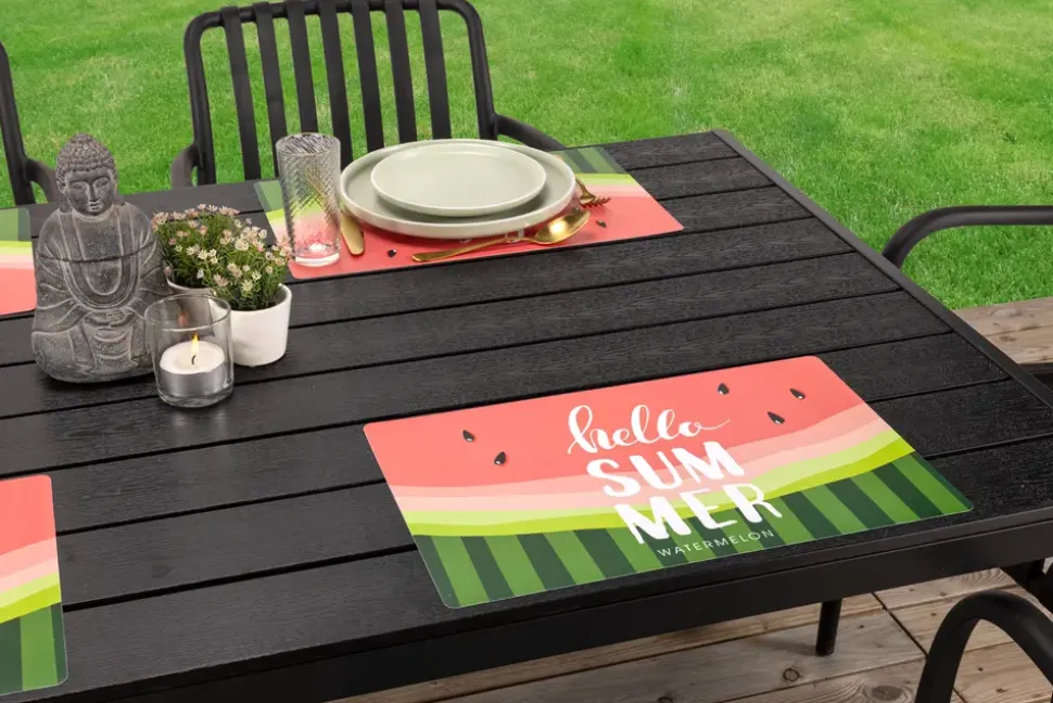 Bordstablett vattenmelon 4-pack