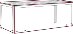 Bordsöverdrag 75x90x200 cm - Svart